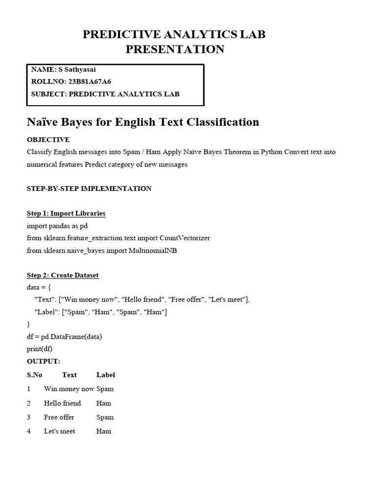 Pa Lab Presentation a6 | PDF