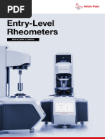 MCR 72 & MCR 92 Rheometers Overview | PDF | Rheology | Viscosity