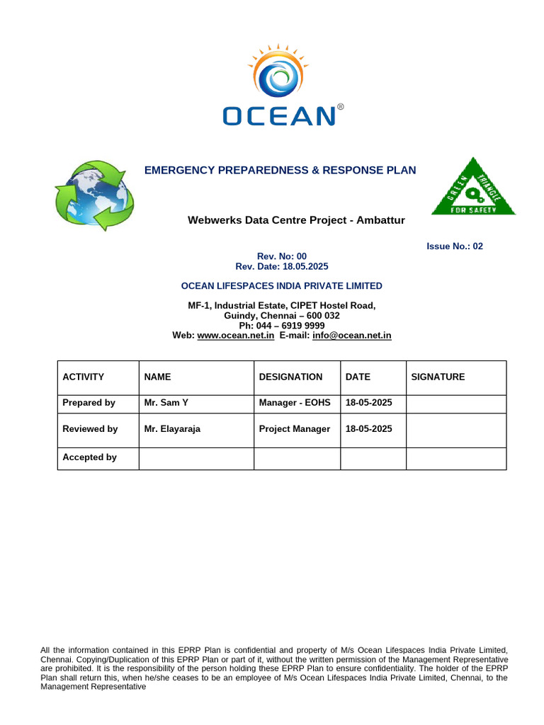 03. Edge Dc for Sify - Olipl Eprp Plan - r0 - Dt 10-01-2025 (1) (1 ...