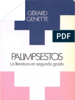 Genette, Gerard. Palimpsestos. La Literatura en Segundo Grado