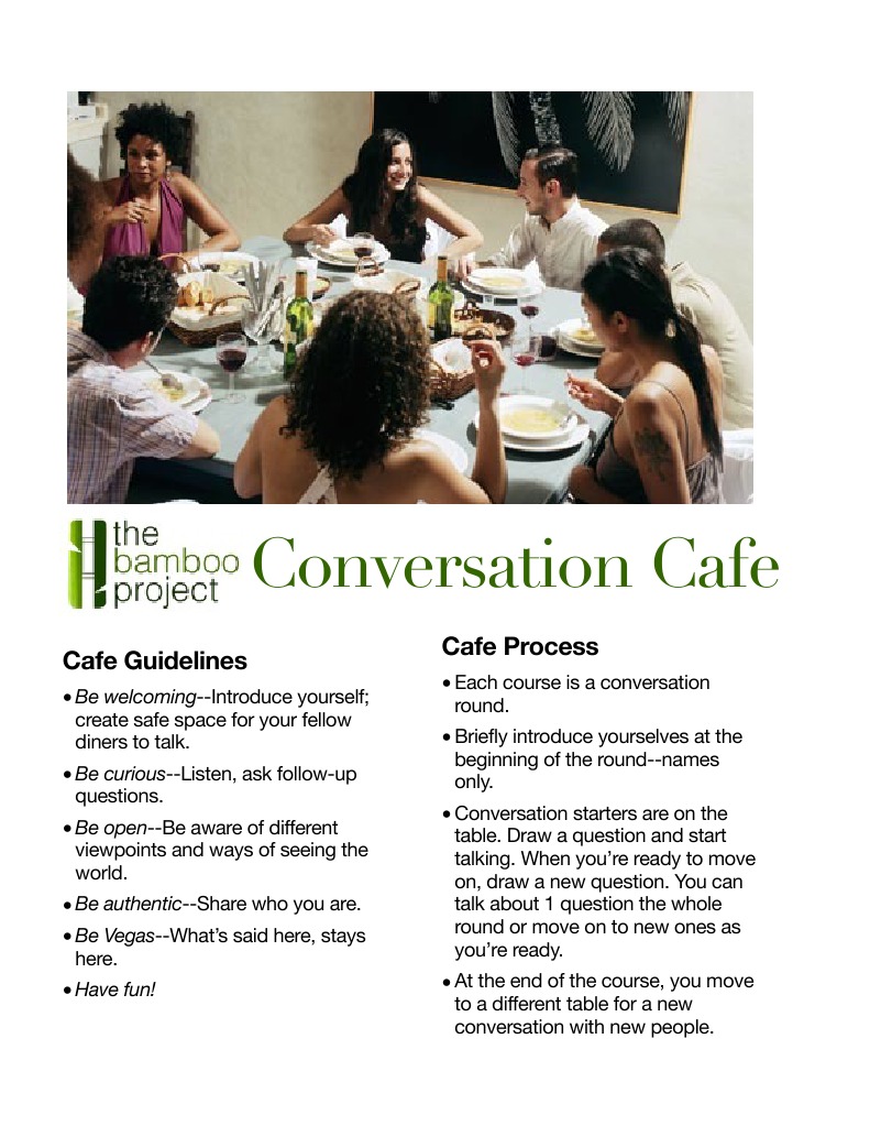 Cafe Guidelines | PDF | Language Arts & Discipline