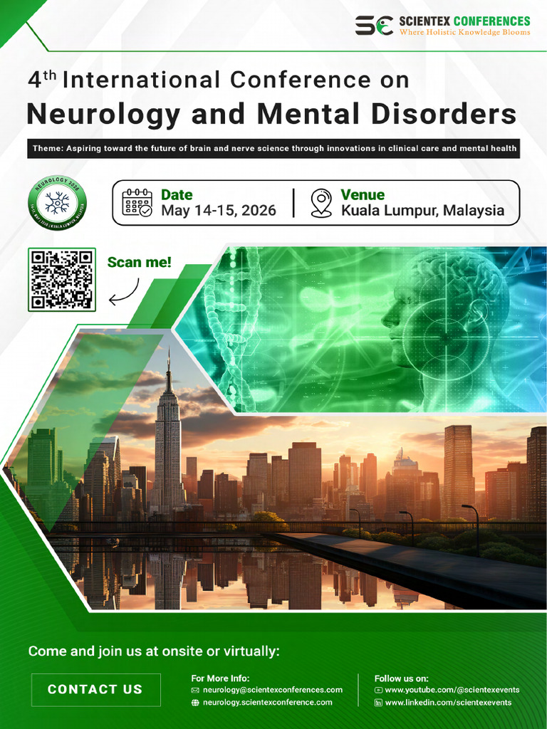 Neurology and Mental Disorders 2026 Brochure | PDF | Neuroscience ...