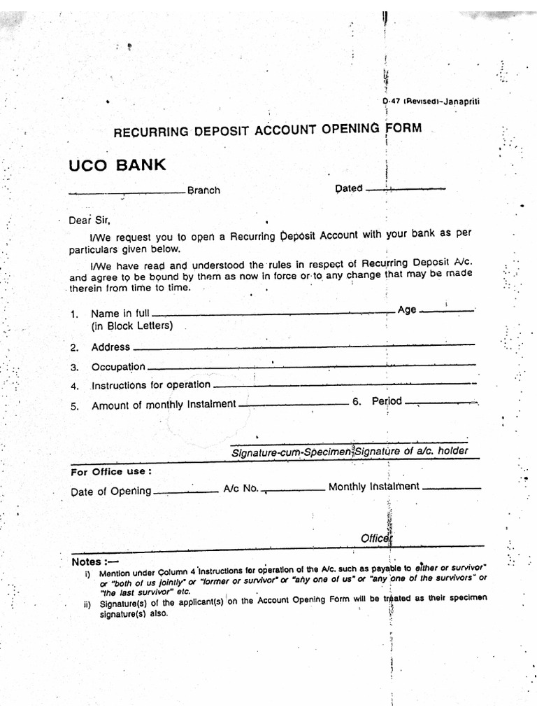 RD FORM | PDF