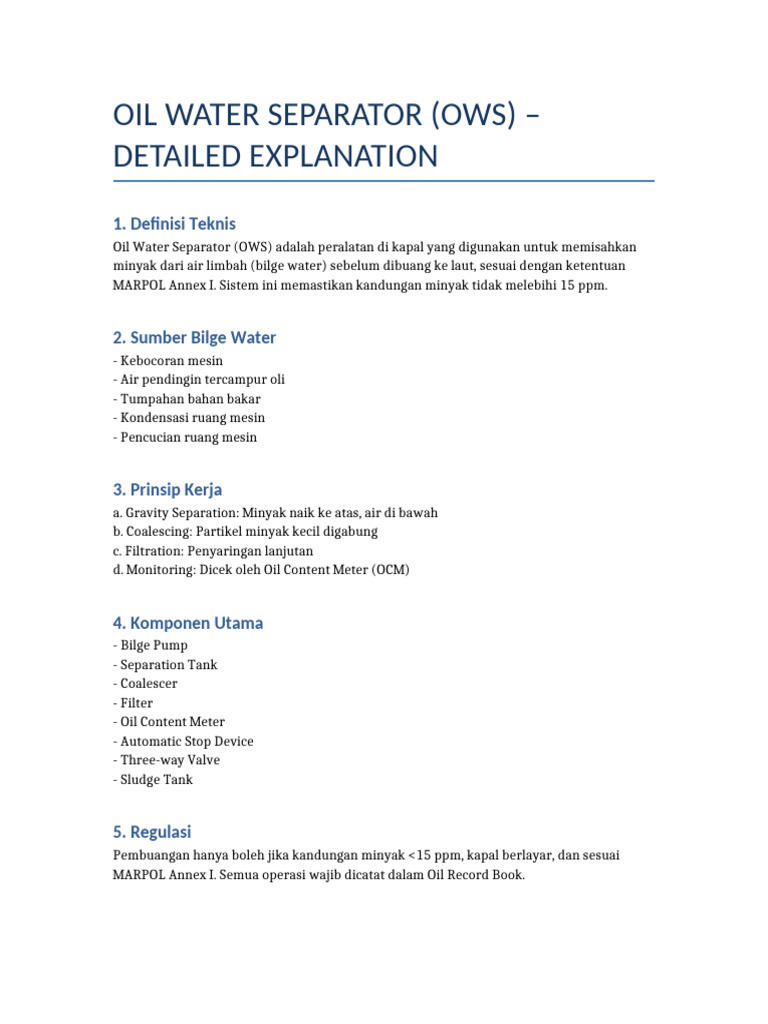 OWS Detailed Explanation-1 | PDF