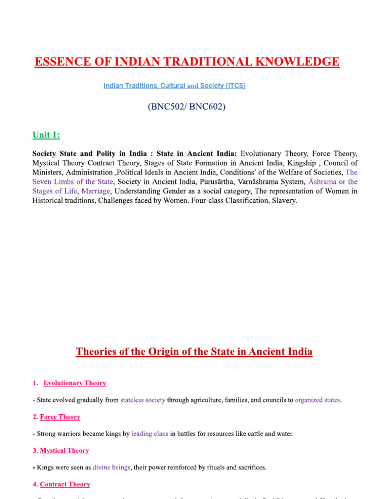 Itcs All Units | PDF