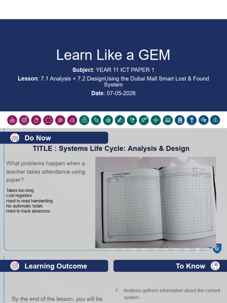 7.1 lesson one | PDF | Intelligence Analysis | System