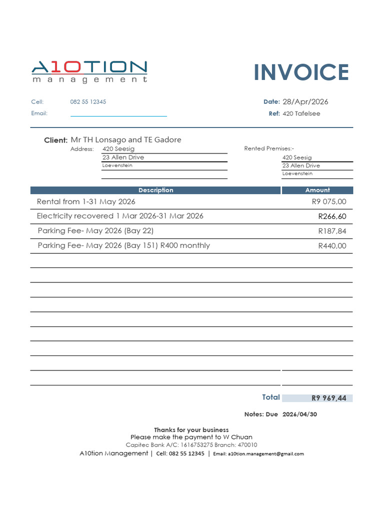 Invoice -420 Seesig - May 2026 | PDF