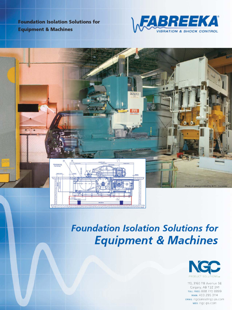 Fabreeka Foundation Isolation For Equipment Machines | PDF | Damping ...