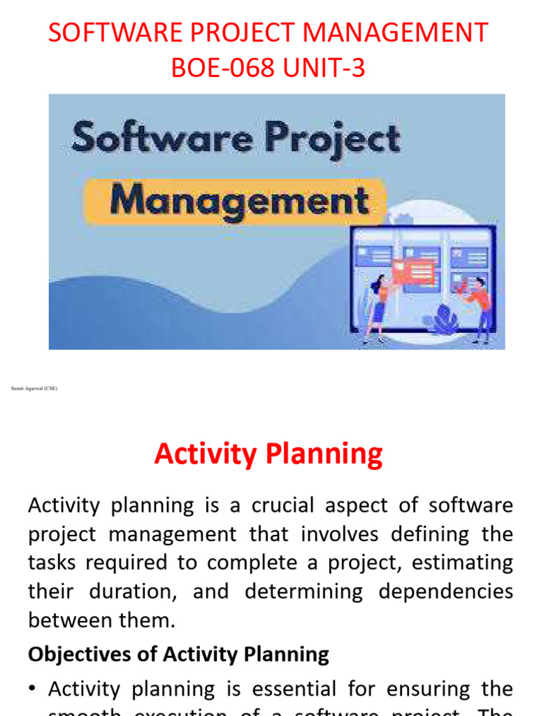 SPM Unit-3 Updated | PDF | Project Management | Computing