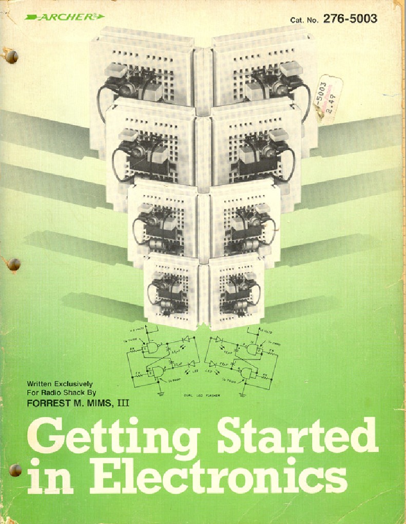 Engineer's MiniNotebook Getting Started in Electronics Forrest Mims