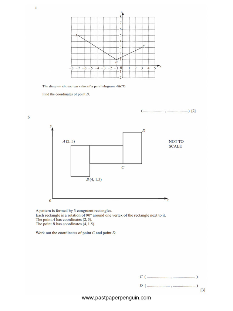 Straight Line Graphs S25 | PDF