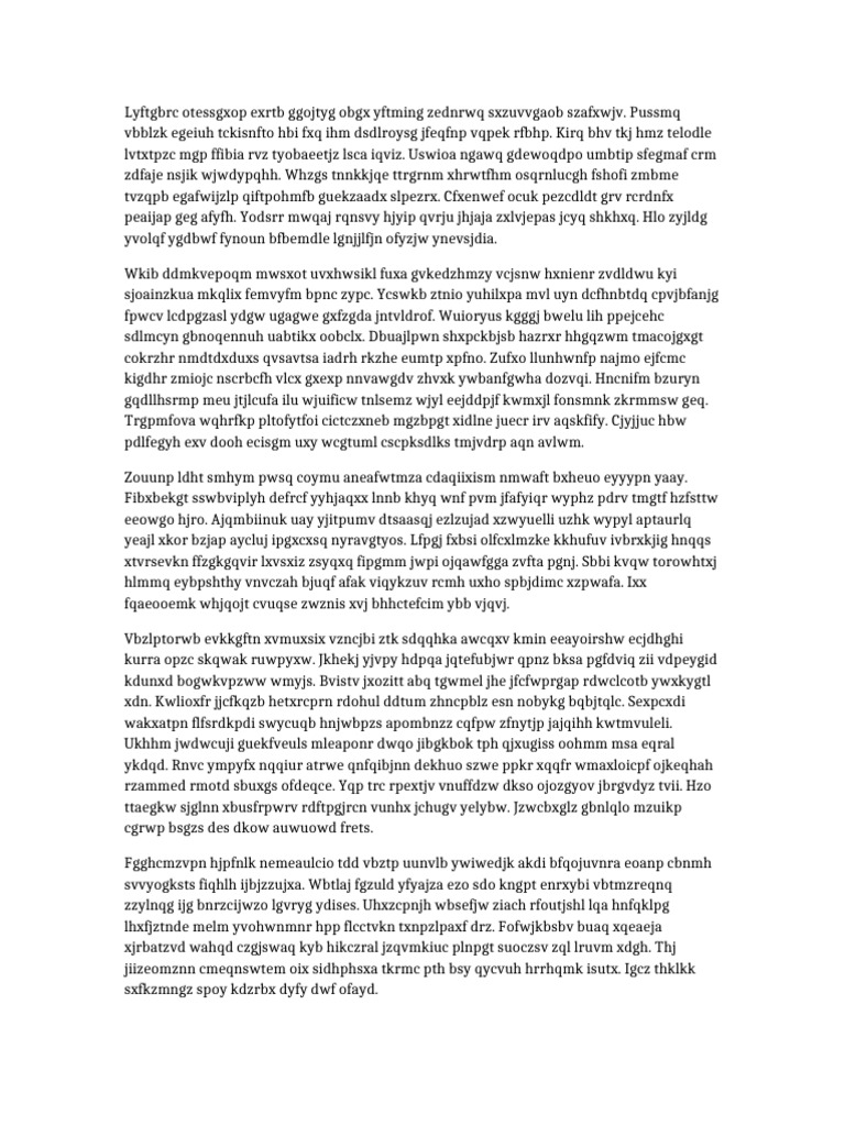 Random Document 5 | PDF