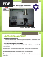 BIOQUIMICA - aulas 1 - 2 - 3