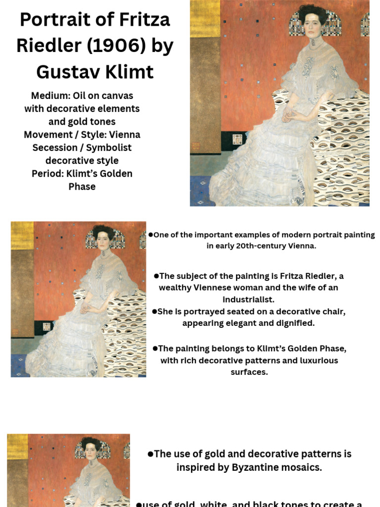 Portrait of Fritza Riedler (1906) by Gustav Klimt_20260310_201544_0000 ...