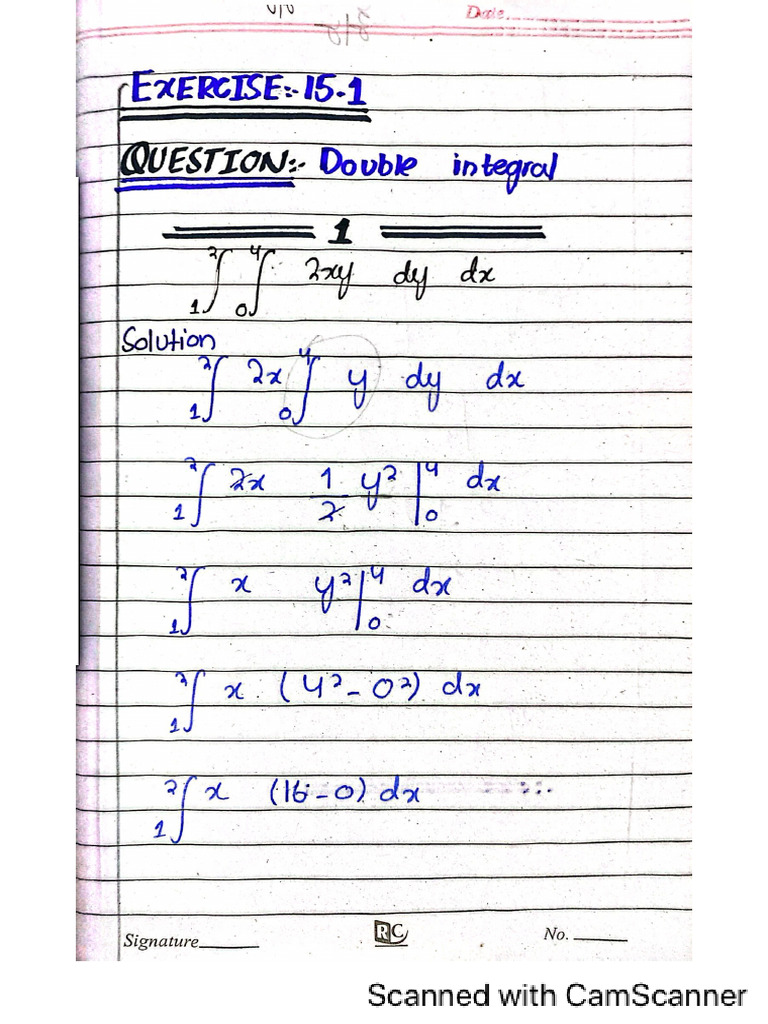 Calculus Chapter 15 Batch 2023F Section | PDF