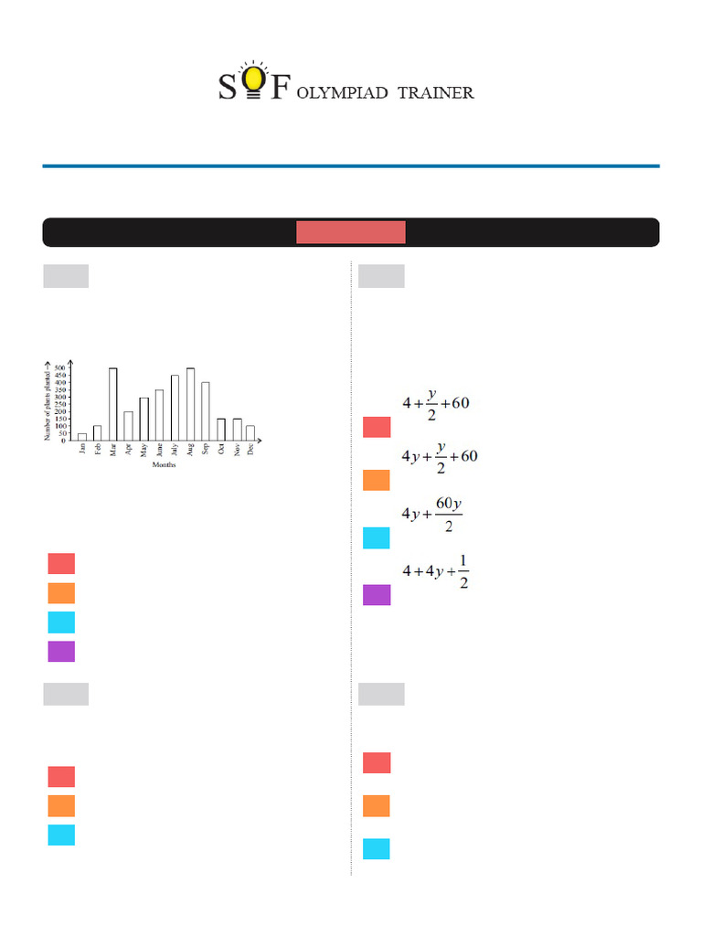 IMO Level 2 - Class 6 (2019-2020) | PDF | Circle | Euclid