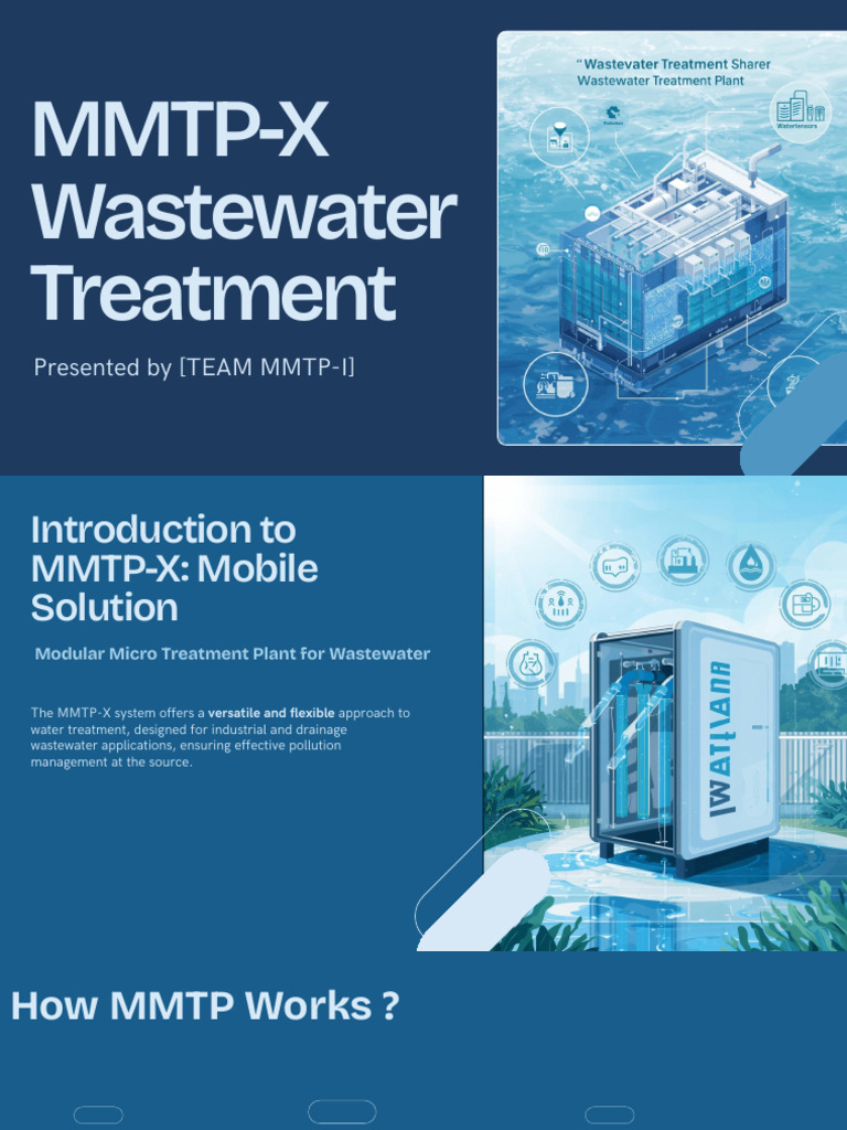 Presentation - MMTP-X Wastewater Treatment-3 | PDF | Water Purification ...