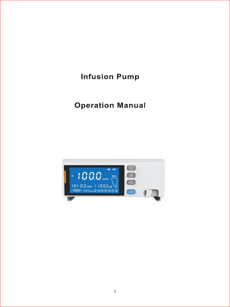 Infusion Manual | PDF