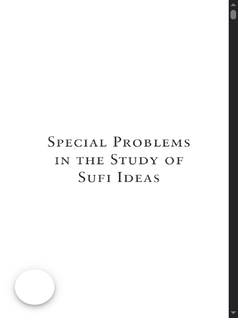 Special Problems in the Study of Sufi Ideas by Idries Shah - The Idries ...