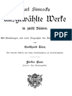 Simrock, Karl - Gesammelte Werke 05 - Das Nibelungenlied (326 S., Scan, Fraktur)