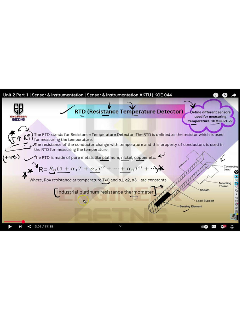 Unit 2 Sensor | PDF