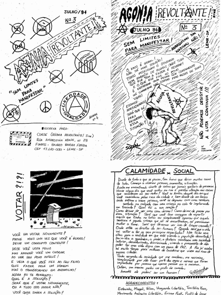 Agonia Revoltante! # 03 - Versão Para Imprimir | PDF