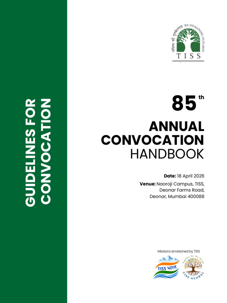 85th Annual Convocation Handbook | PDF
