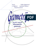 Geometrija Za 1 Razred Matematicke Gimnazije