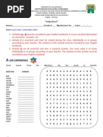 2nd Worksheet III Term 9th Grade