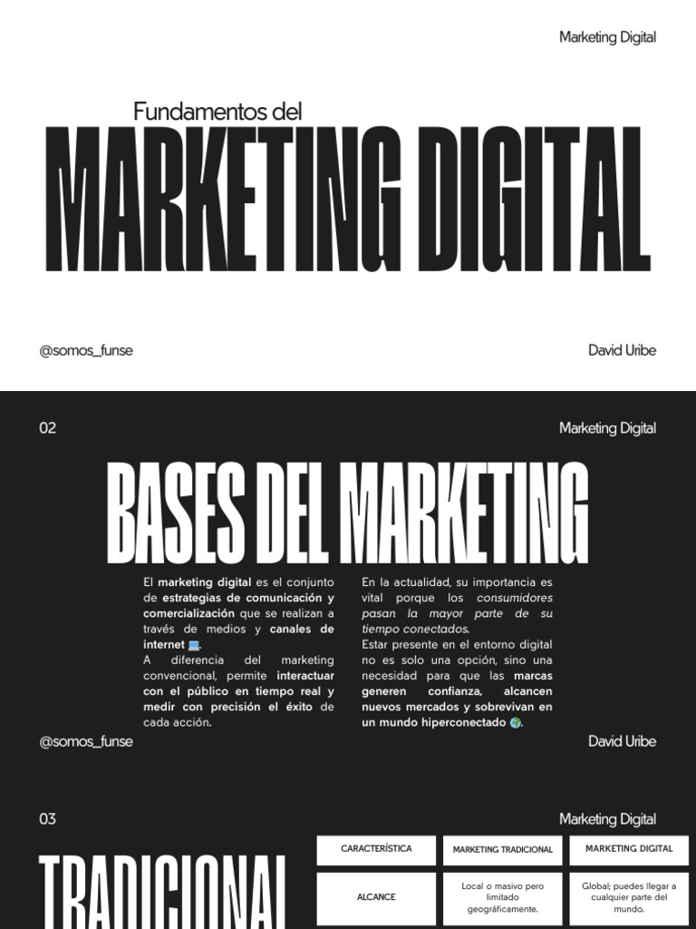 1 2 SOPORTE CLASE #2 Fundamentos Marketing Digital | PDF | Publicidad ...