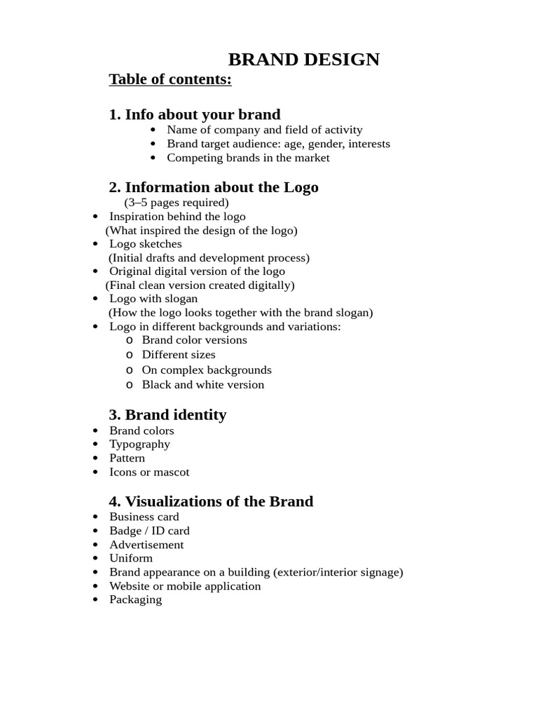 Brand Design | PDF
