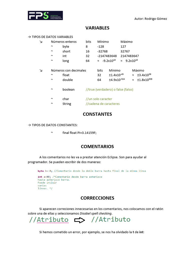 Apuntes JAVA | PDF | Constructor (Programación Orientada a Objetos ...
