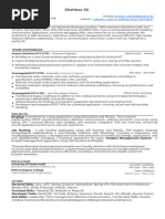 Dummy Resume for Software Engineer | PDF | Java (Programming Language ...