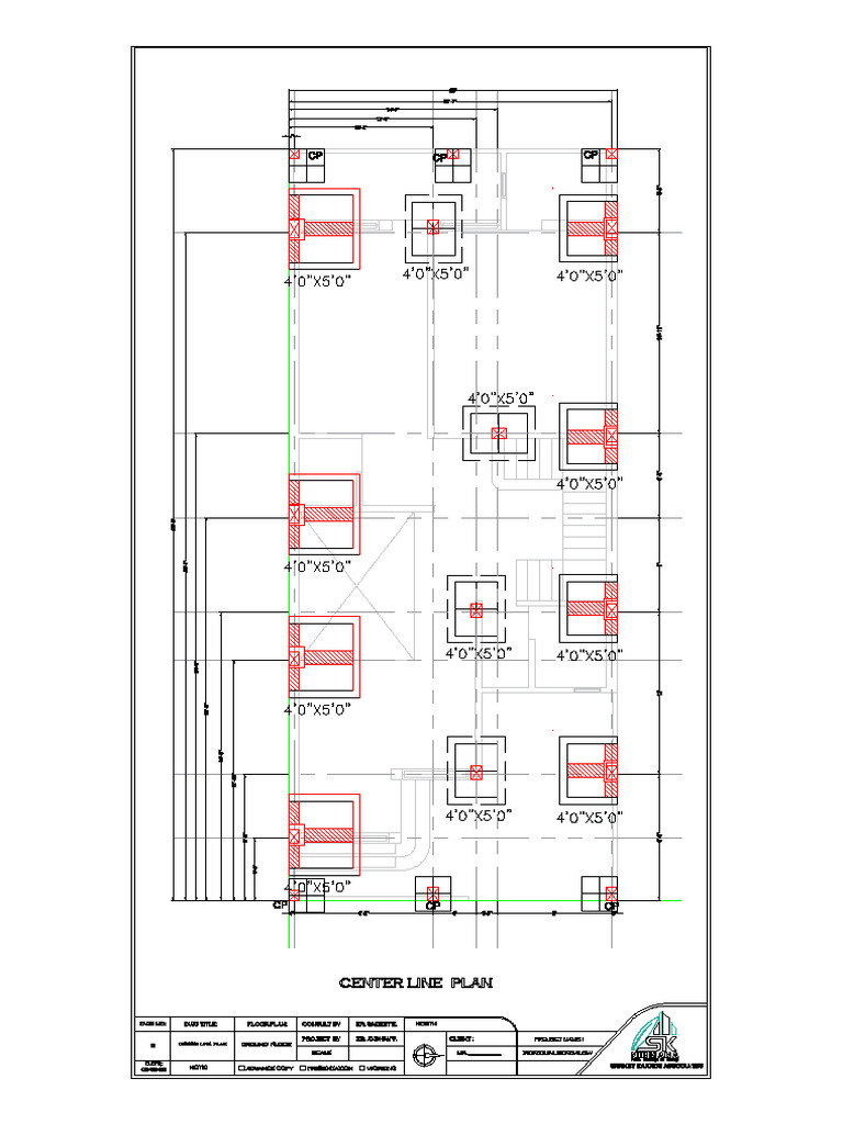 Center Line Plan | PDF