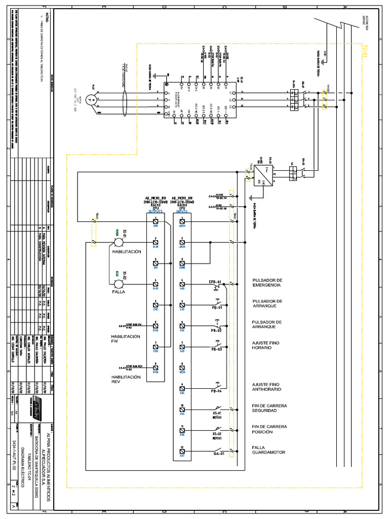 3434 1 Aut Pl 02 Diagrama Eléctrico | PDF