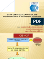 Status Científico de La Contabilidad - Problema Empíricos en La Contabilidad Internacional