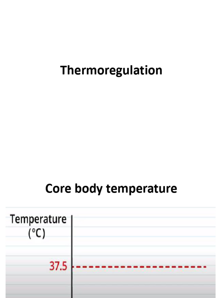 Thermo Regulation | PDF | Thermoregulation | Skin