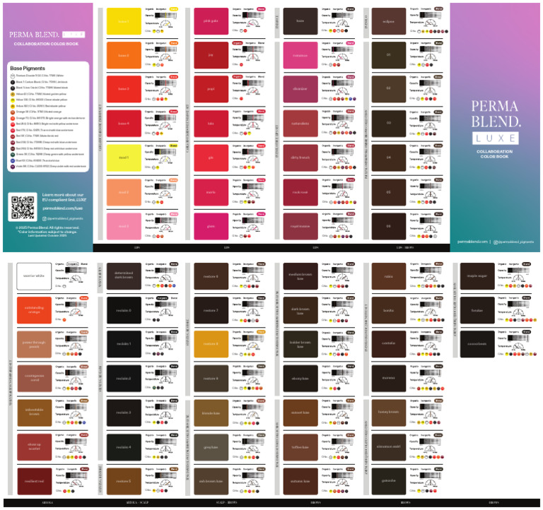 PB LUXE 2025 Collaboration ColorBook WEB | PDF | Visual Perception | Color
