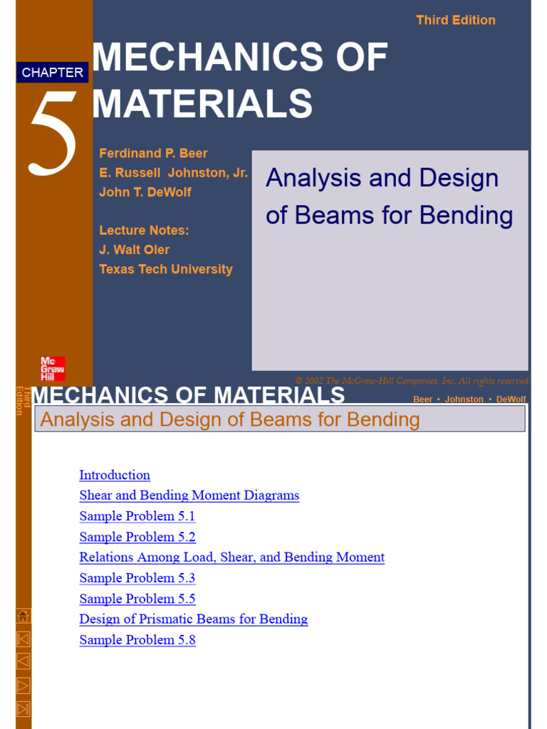 5_beams | PDF | Bending | Beam (Structure)