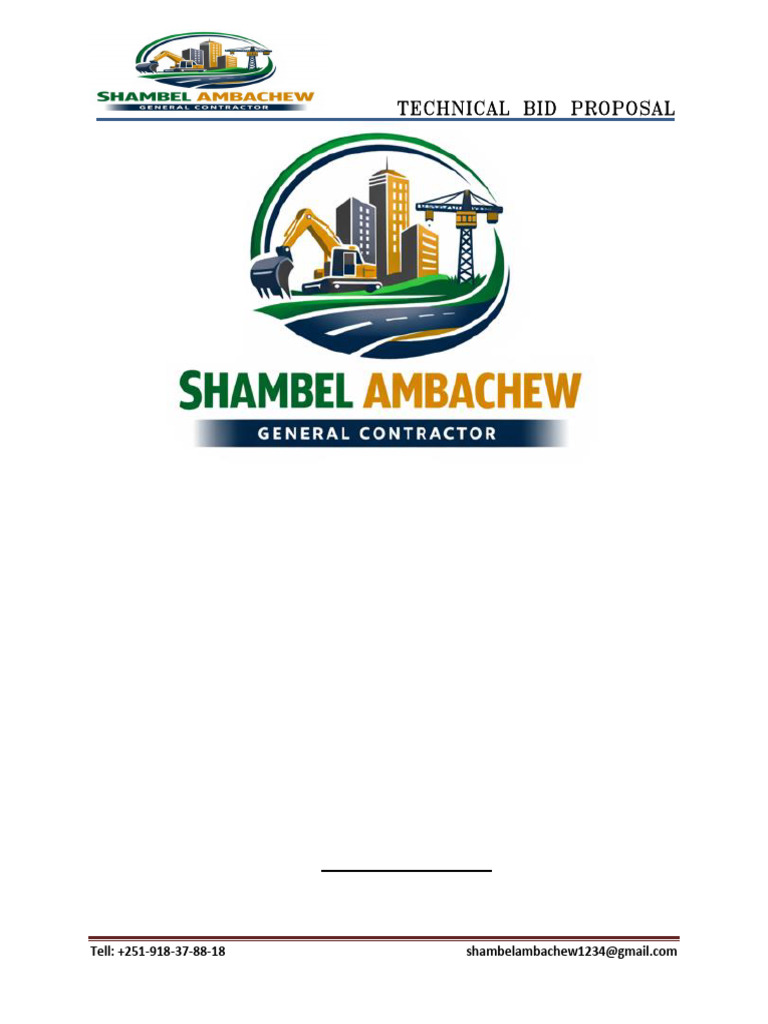 Company Profile of shambel 2018-1 | PDF | Taxes | Plumbing