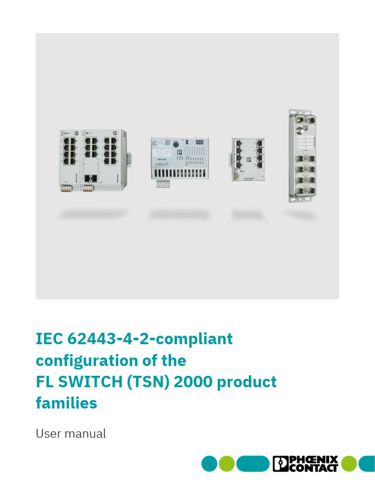 um_en_sw_fl_switch_2000_iec_62443_111804_en_01 | PDF | Computer ...