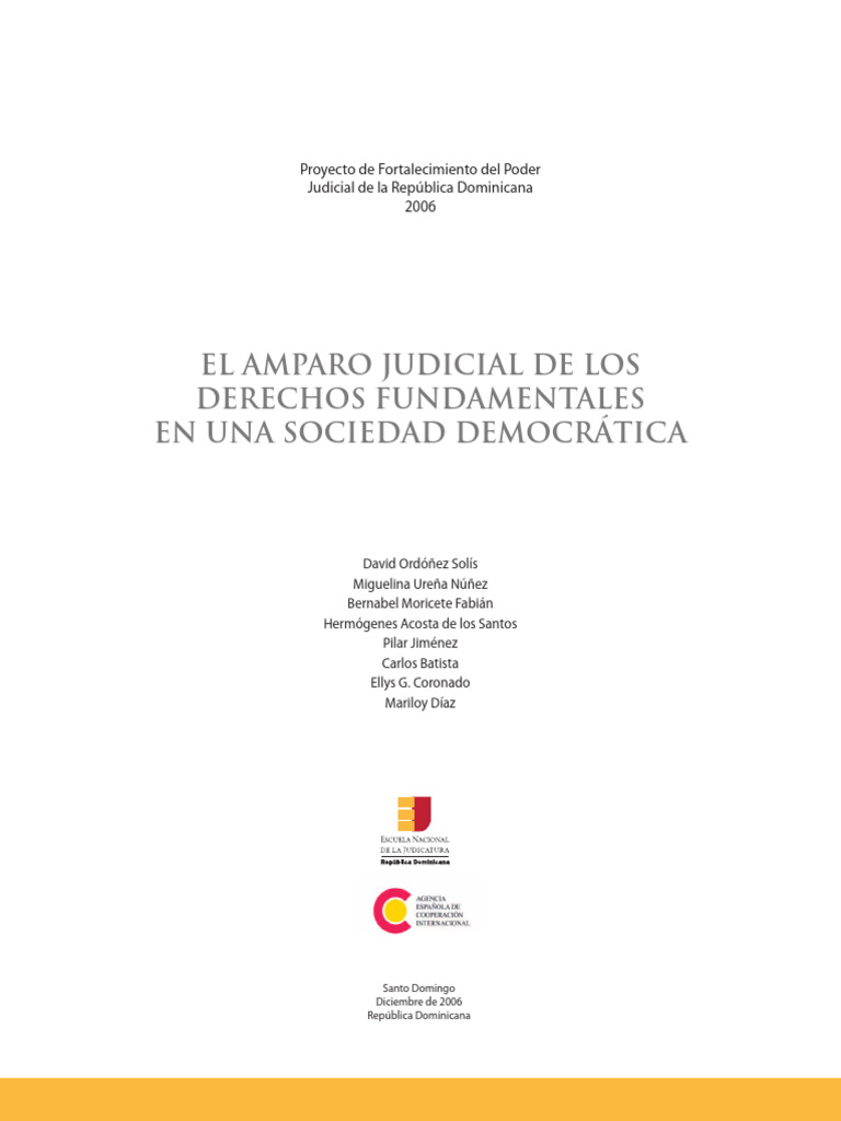 Amparo | PDF | Derecho Constitucional | Caso de ley
