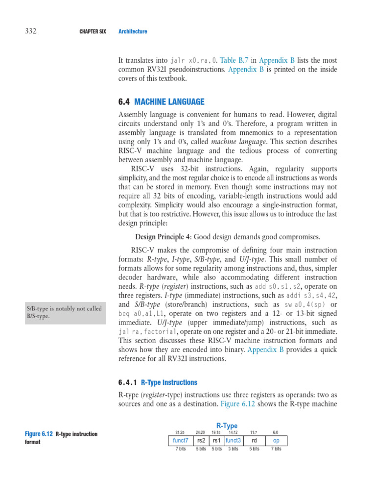 risc-v instruction types page explanation | PDF | Assembly Language ...