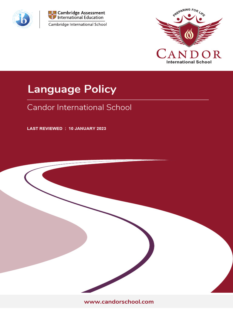Language_Policy_21082024101116_52 | PDF | Multilingualism | Learning