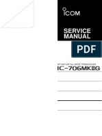 Icom IC-706MKIIG Manual de Serviço 