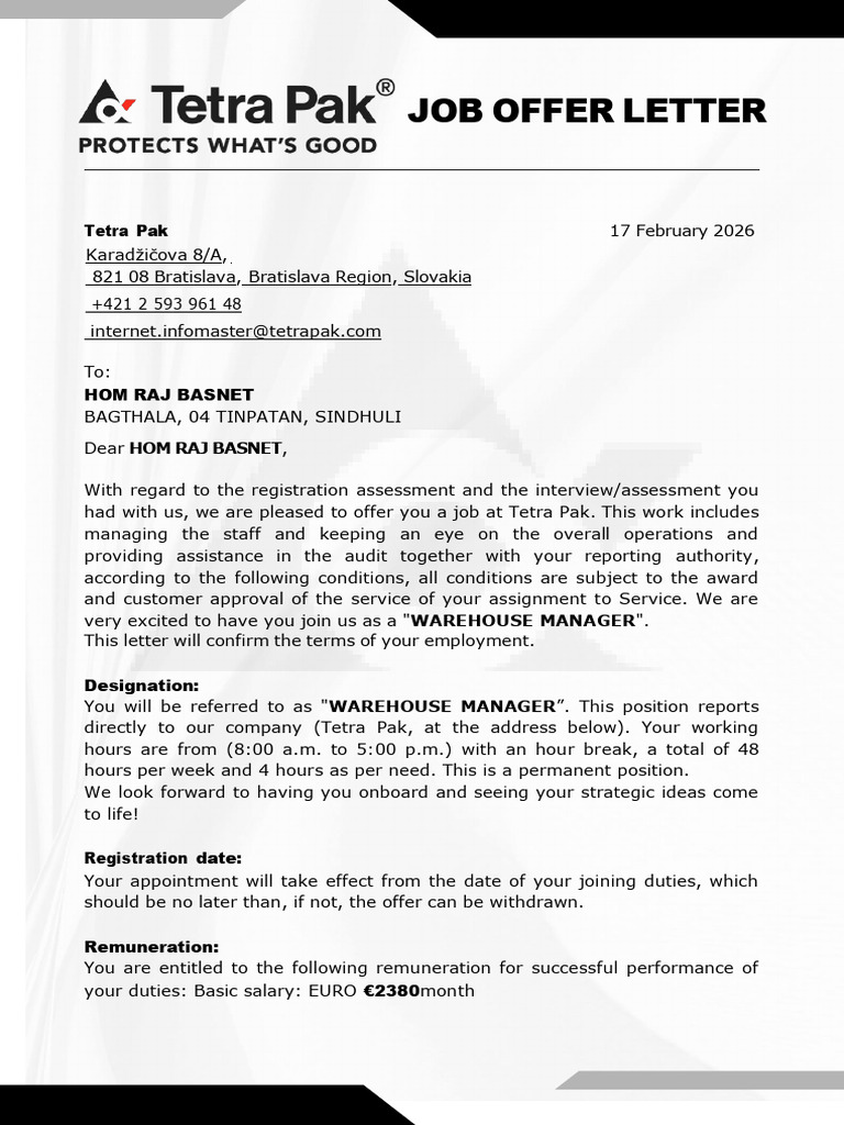 Hom Raj Basnet | PDF | Employment | Labor