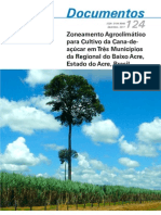 Zoneamento Agroclimático para Cultivo da Cana-de-açúcar em Três Municípios da Regional do Baixo Acre, Estado do Acre, Brasil