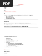 LRU Page Replacement Algorithm in C | PDF | Computing | Computer Science