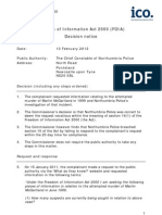 State - MI5 Cover-up - Martin McGartland shooting - Information Commissioner's Office (ICO) involved in cover-up (with Northumbria Police, MI5 and HMG) by concealing information concerning Martin McGartland's attempted murder.