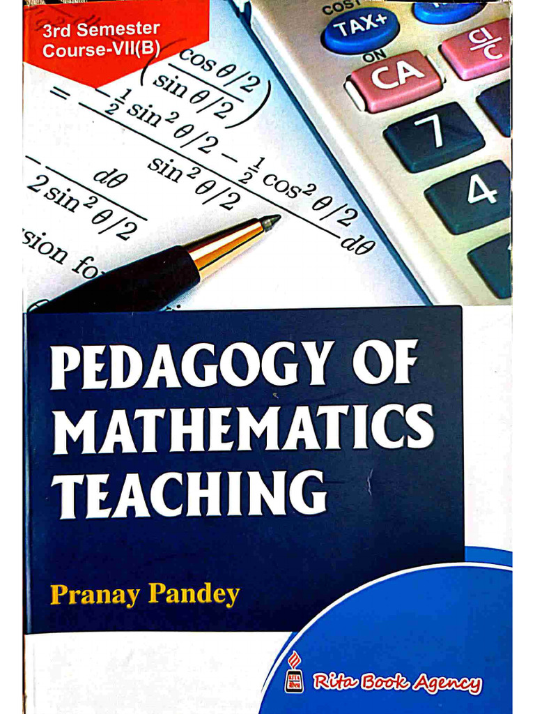Mathematics Pedagogy 03rd Semester | PDF